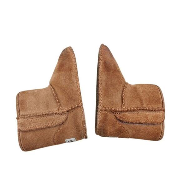 Tan Baby UGG boots sz 4/5 - Picture 5 of 8